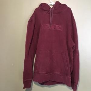 Mens Maroon American Eagle Sweatshirt